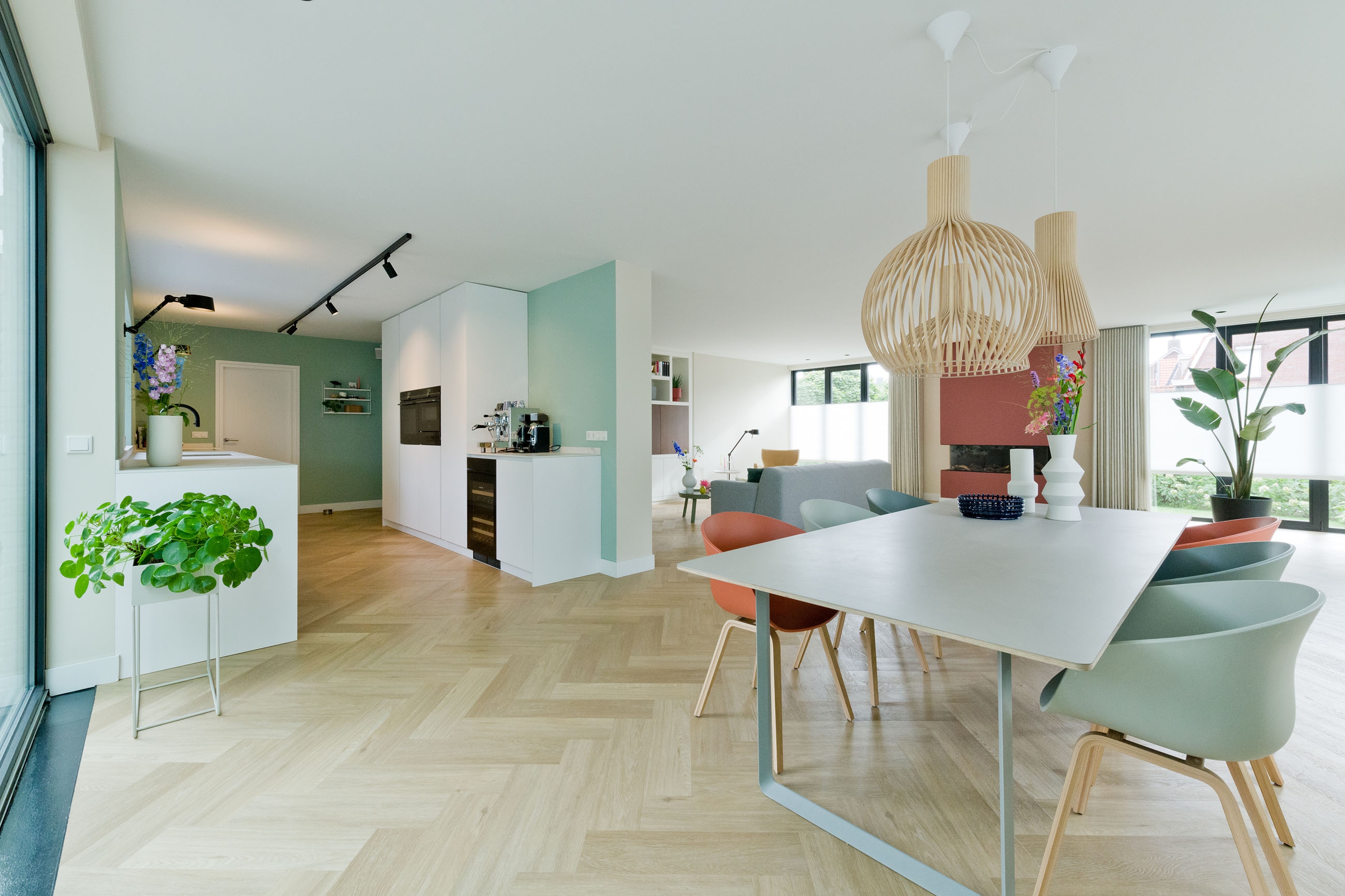 Interieur in scandinavische stijl